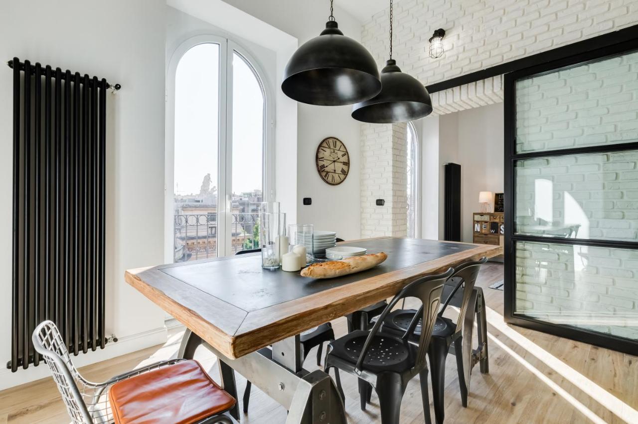 Bmga L Glam Industrial 3-Bed Apartment In Termini Ρώμη Εξωτερικό φωτογραφία